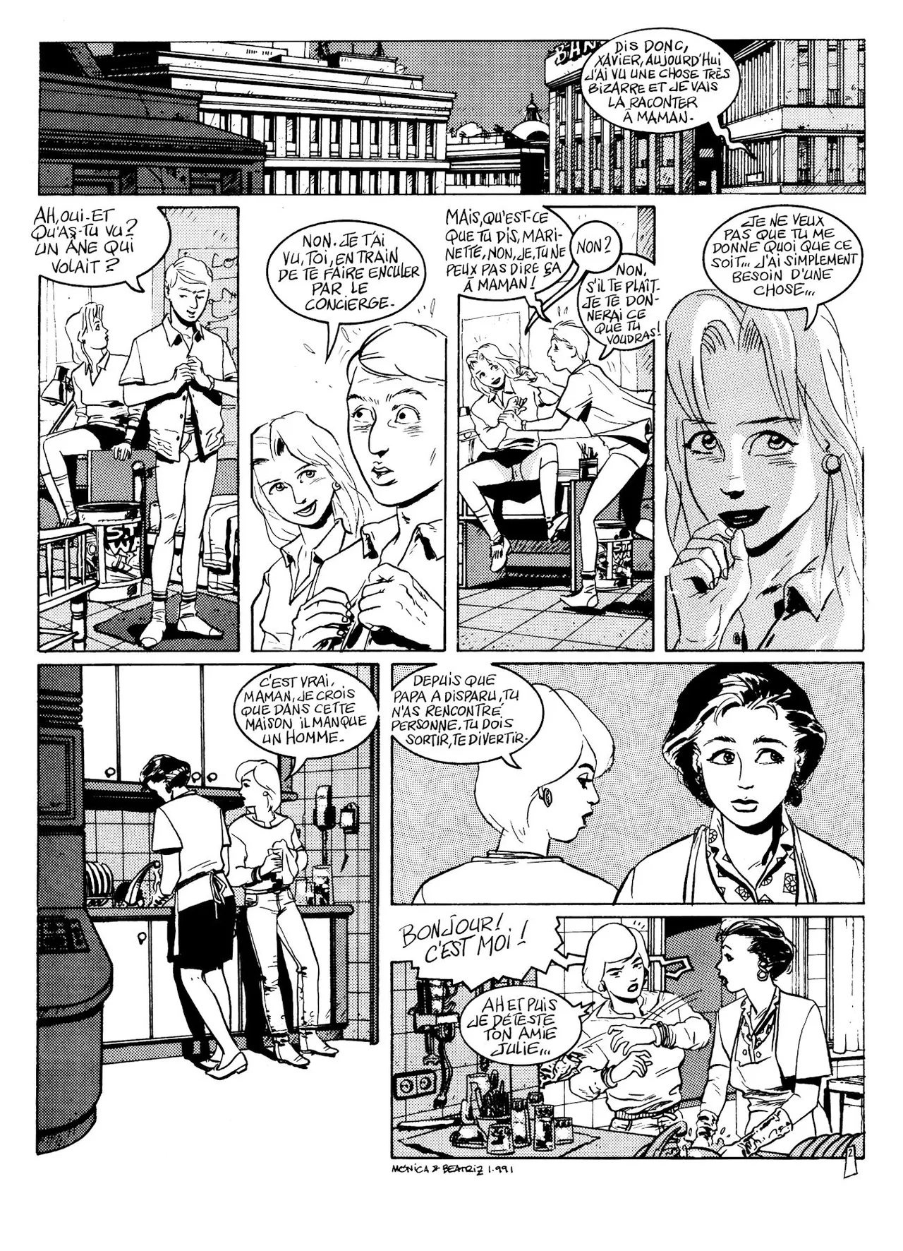 Mónica  & Beatriz  - Petites vicieuses : Marinette page 3 full