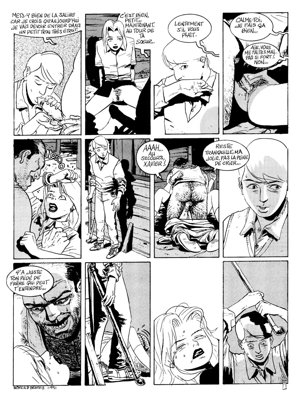 Mónica  & Beatriz  - Petites vicieuses : Marinette page 6 full