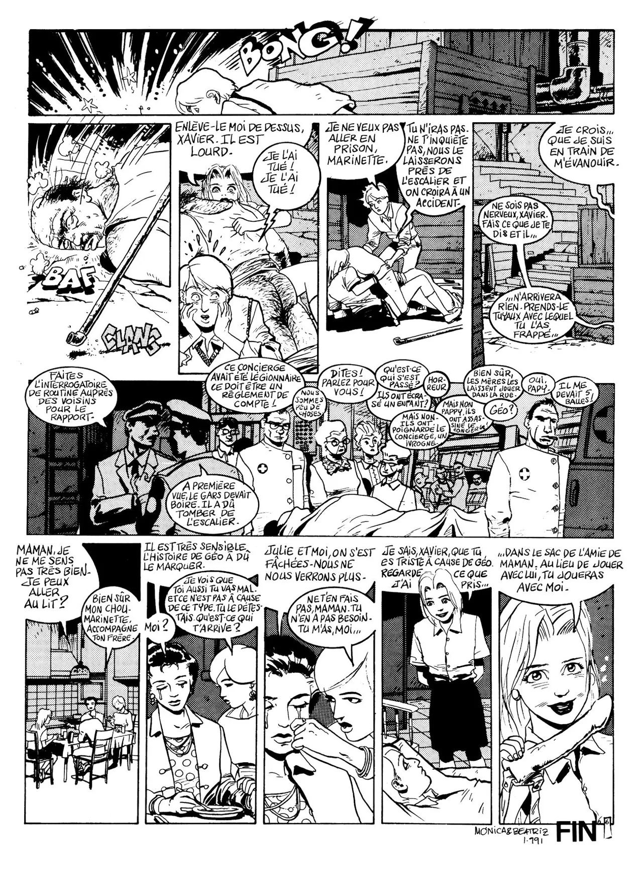 Mónica  & Beatriz  - Petites vicieuses : Marinette page 7 full