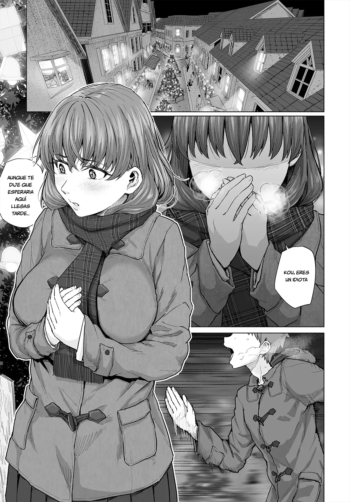 Osananajimi to Oyaji no Saimin Sex o Toru Christmas | Filmación Navideña de Sexo Hipnótico Entre Mi Padre y Mi Amiga de la Infancia page 2 full