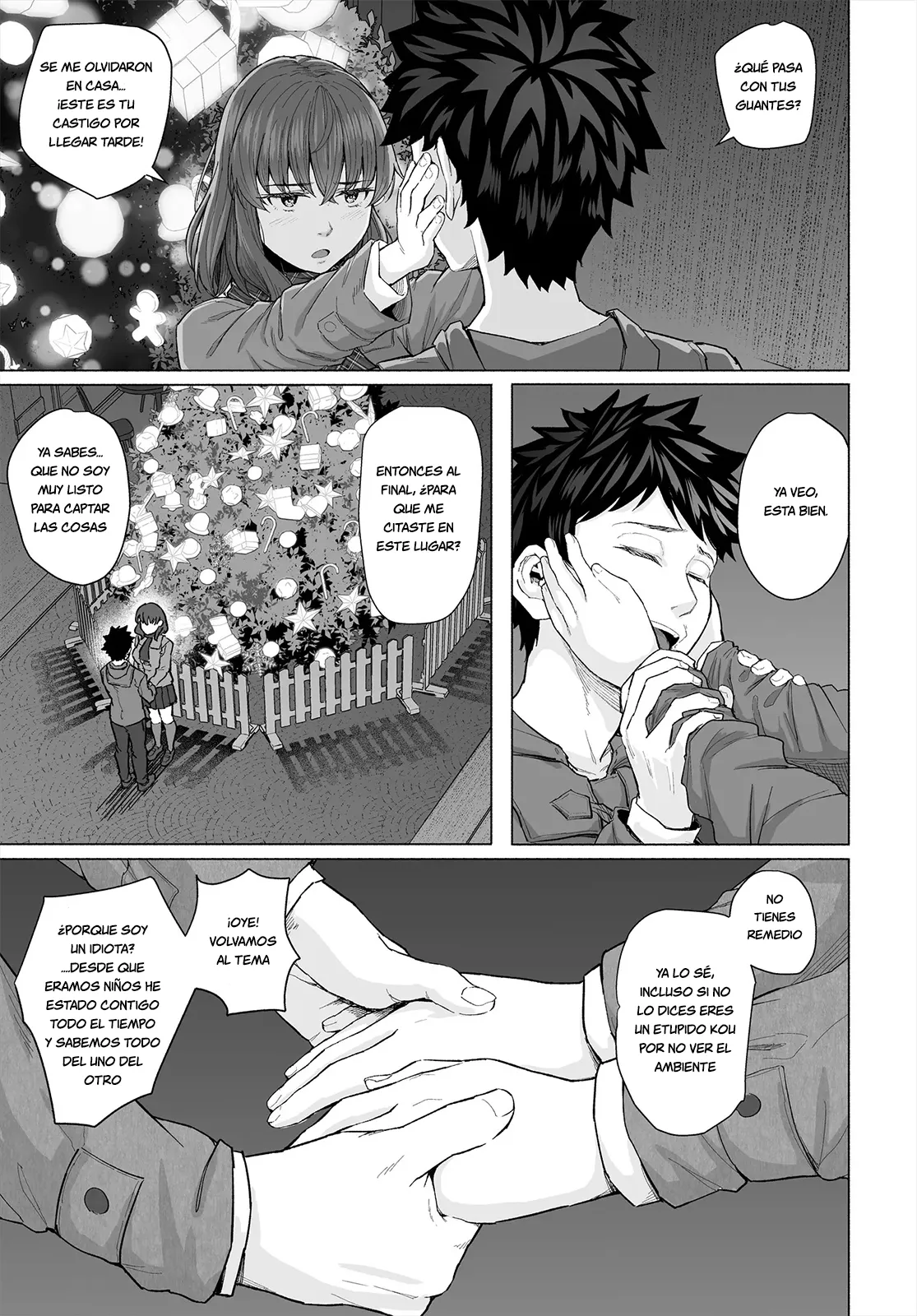 Osananajimi to Oyaji no Saimin Sex o Toru Christmas | Filmación Navideña de Sexo Hipnótico Entre Mi Padre y Mi Amiga de la Infancia page 4 full