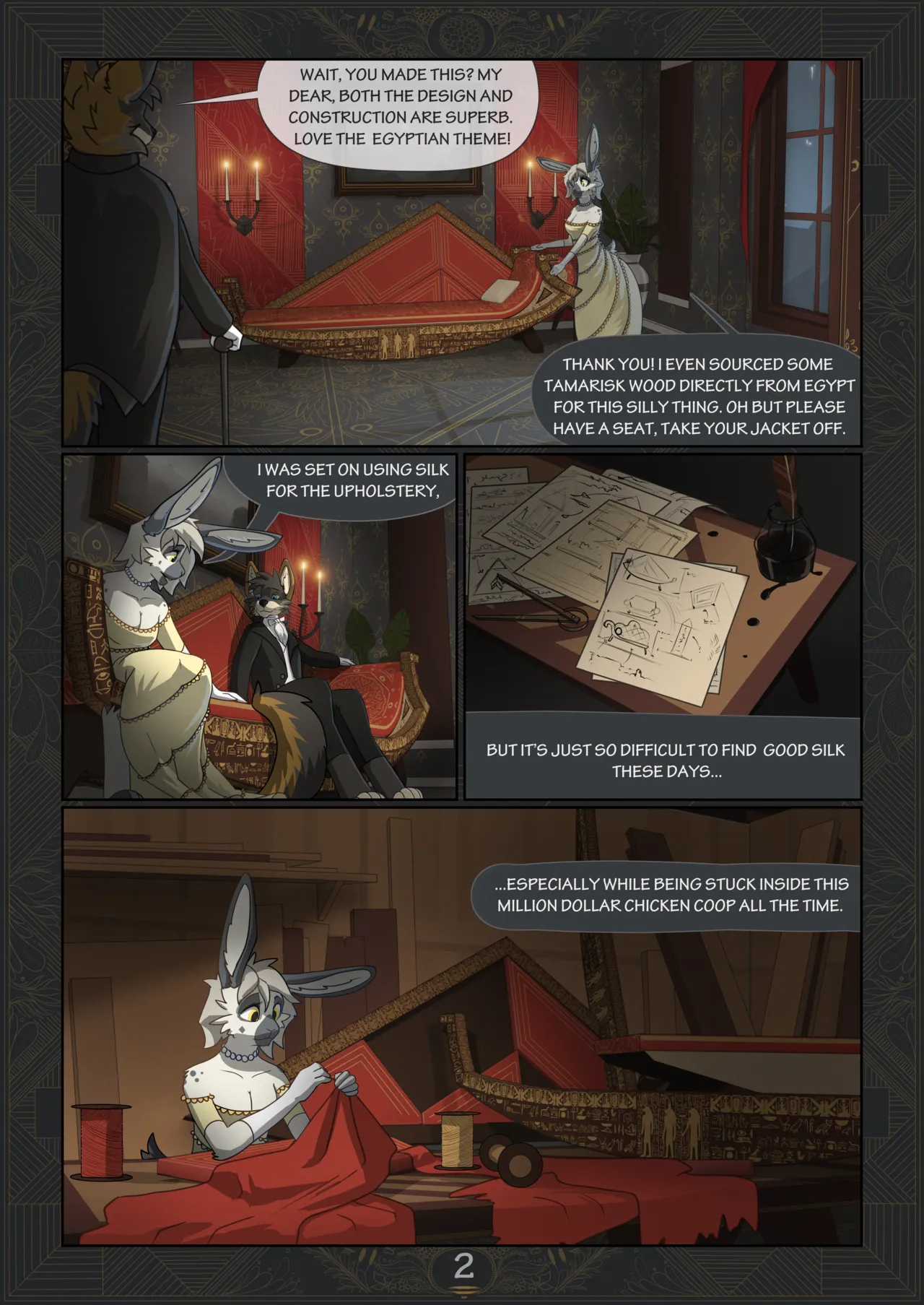 The Castle & Christmas Spirit page 3 full