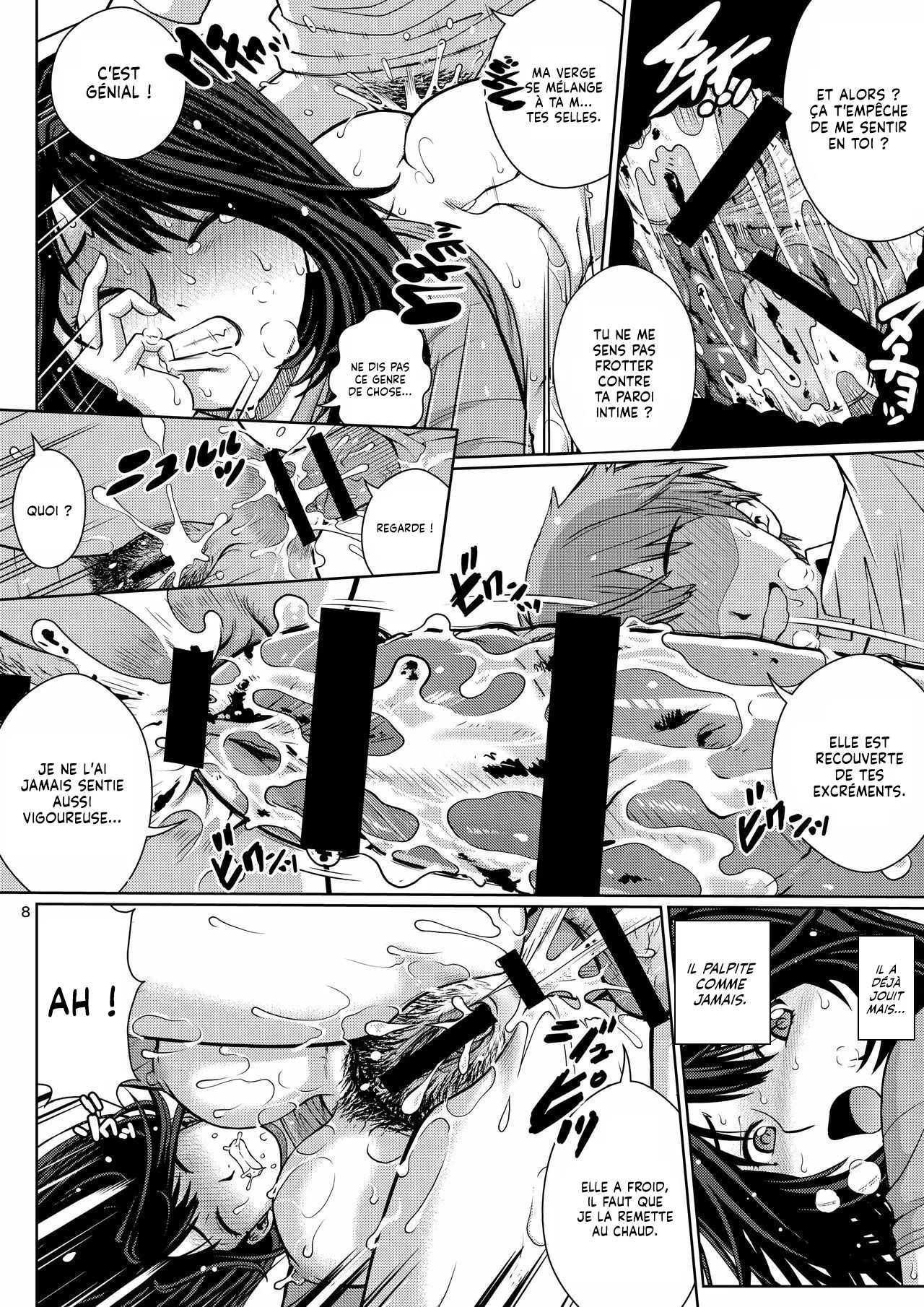 Chuutte Shite 2 | Fais-moi un Lavement 2 page 8 full