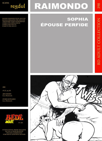 [Bédé Adult 398] Luca Raimondo - Sophia épouse perfide cover