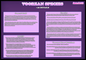[Angeloid003] Voorean Species Sheet cover