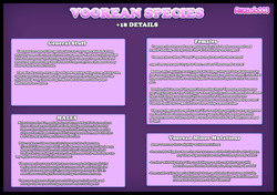 Voorean Species Sheet