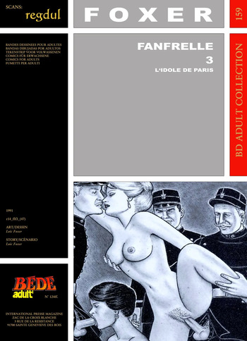 [Bédé Adult 159] Foxer [= Loïc Croizier] - Fanfrelle #3 : L'Idole de Paris cover
