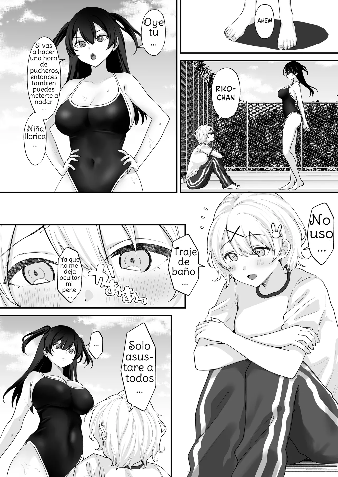 Seiyoku ni Maketa Natsu Futanari Shoujo to Noukou Nama Sex page 3 full