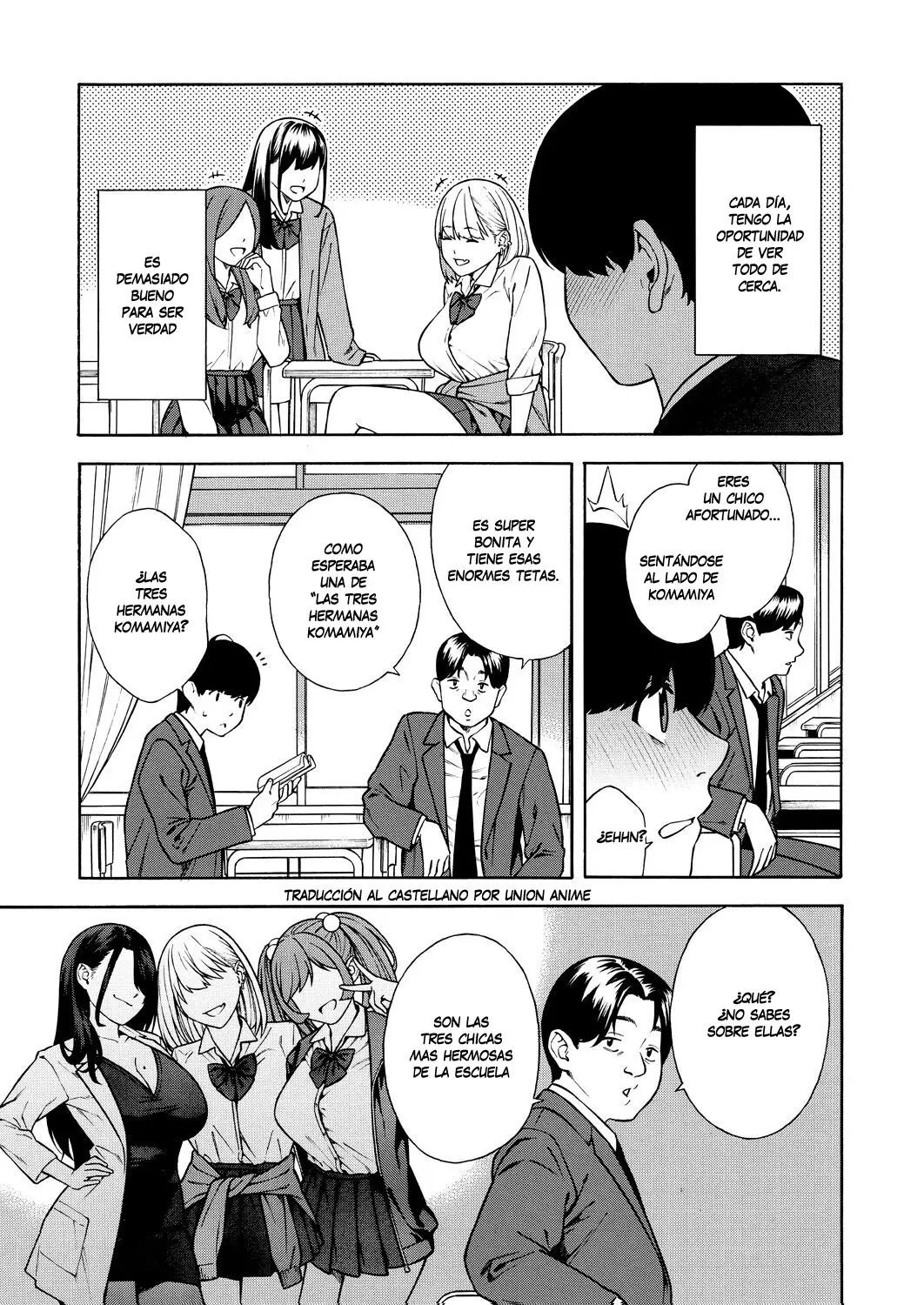 Bitch Gal Sanshimal Harem Sakusei Ch. 1-3 | Haciendo un Harem con las Tres Putihermanas Gal - Capítulos 1-3 page 6 full