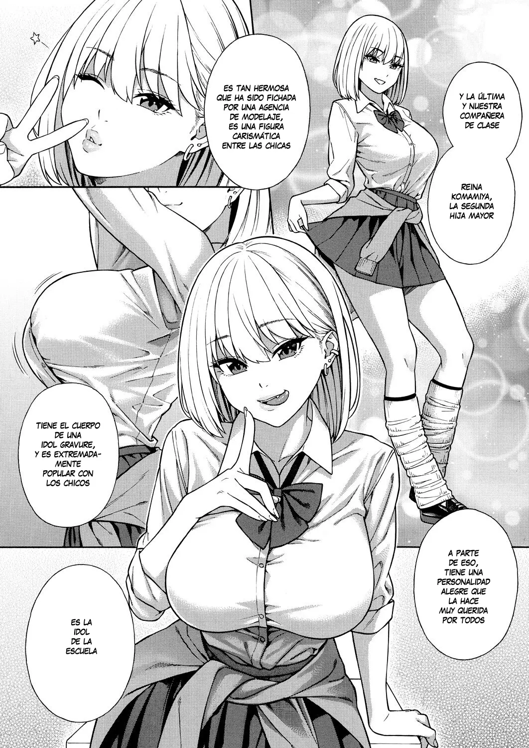Bitch Gal Sanshimal Harem Sakusei Ch. 1-3 | Haciendo un Harem con las Tres Putihermanas Gal - Capítulos 1-3 page 9 full