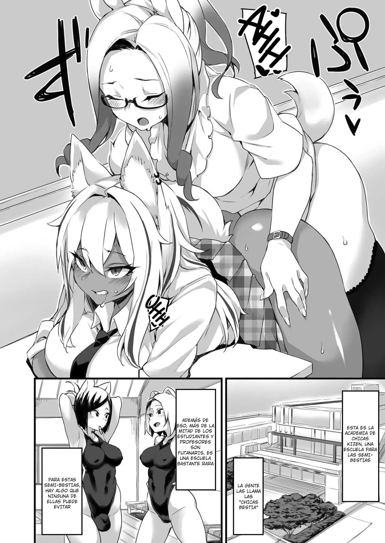 Icha Love Hatsujou Kemo Musume｜Las Cariñosas y Cachondas Chicas Bestia page 4 full