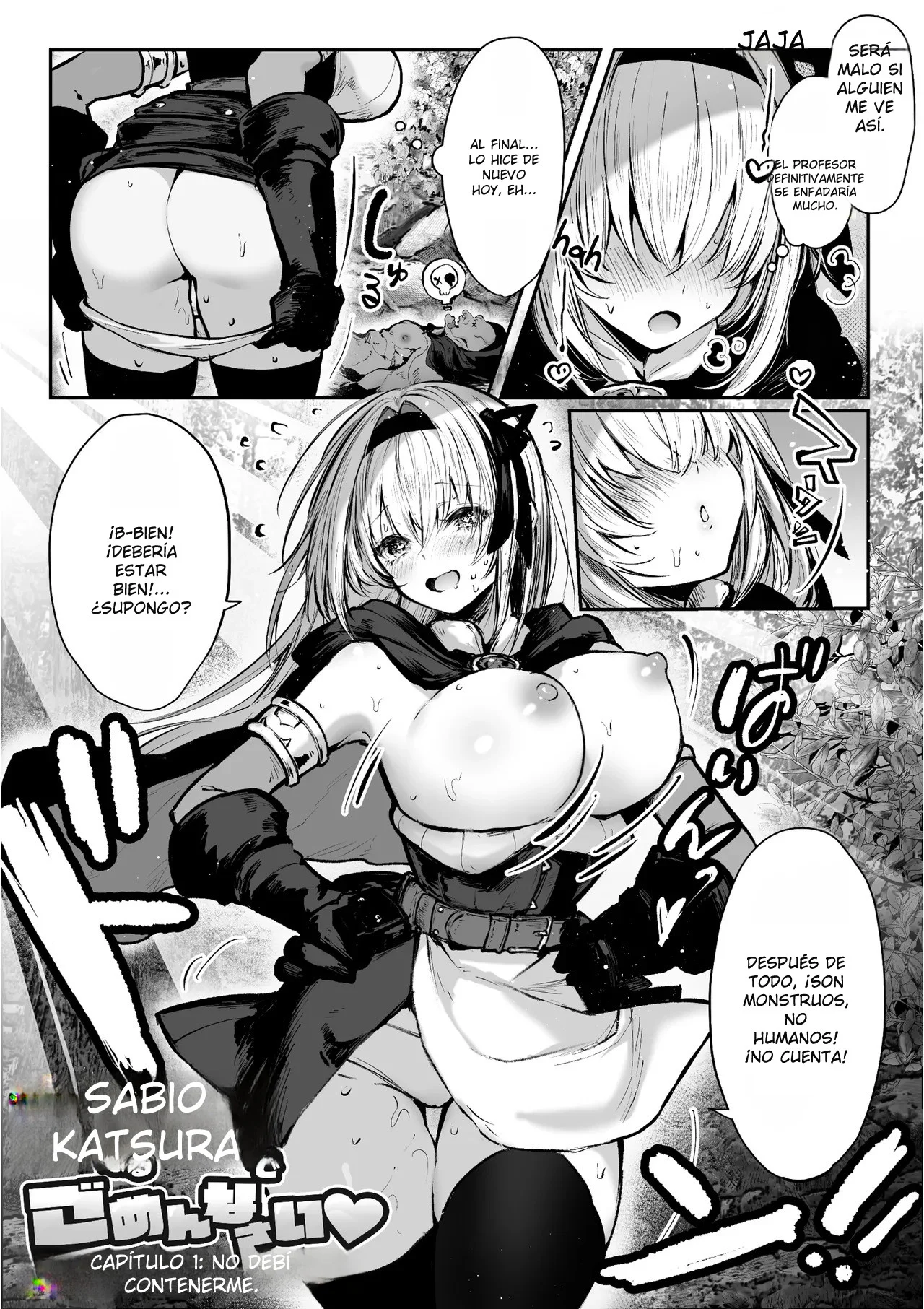 Sei naru Kenja de Gomennasai ♥ ~Dai 1 Shou Gaman Shinai to Dame Nanoni~｜Lo Siento Me Convertí en un Sabio Sagrado ♥ ~Capítulo 1 Aunque Tenga que Contenerme~ page 4 full