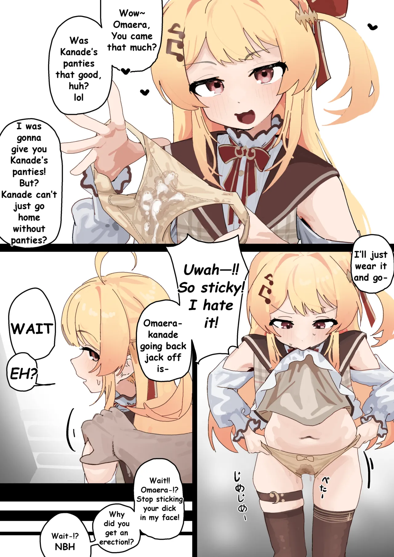 Ka◯ade caught me jerking off page 5 full