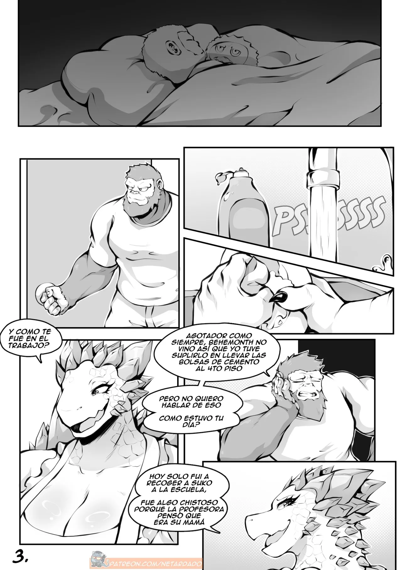 My sweet kaiju page 4 full