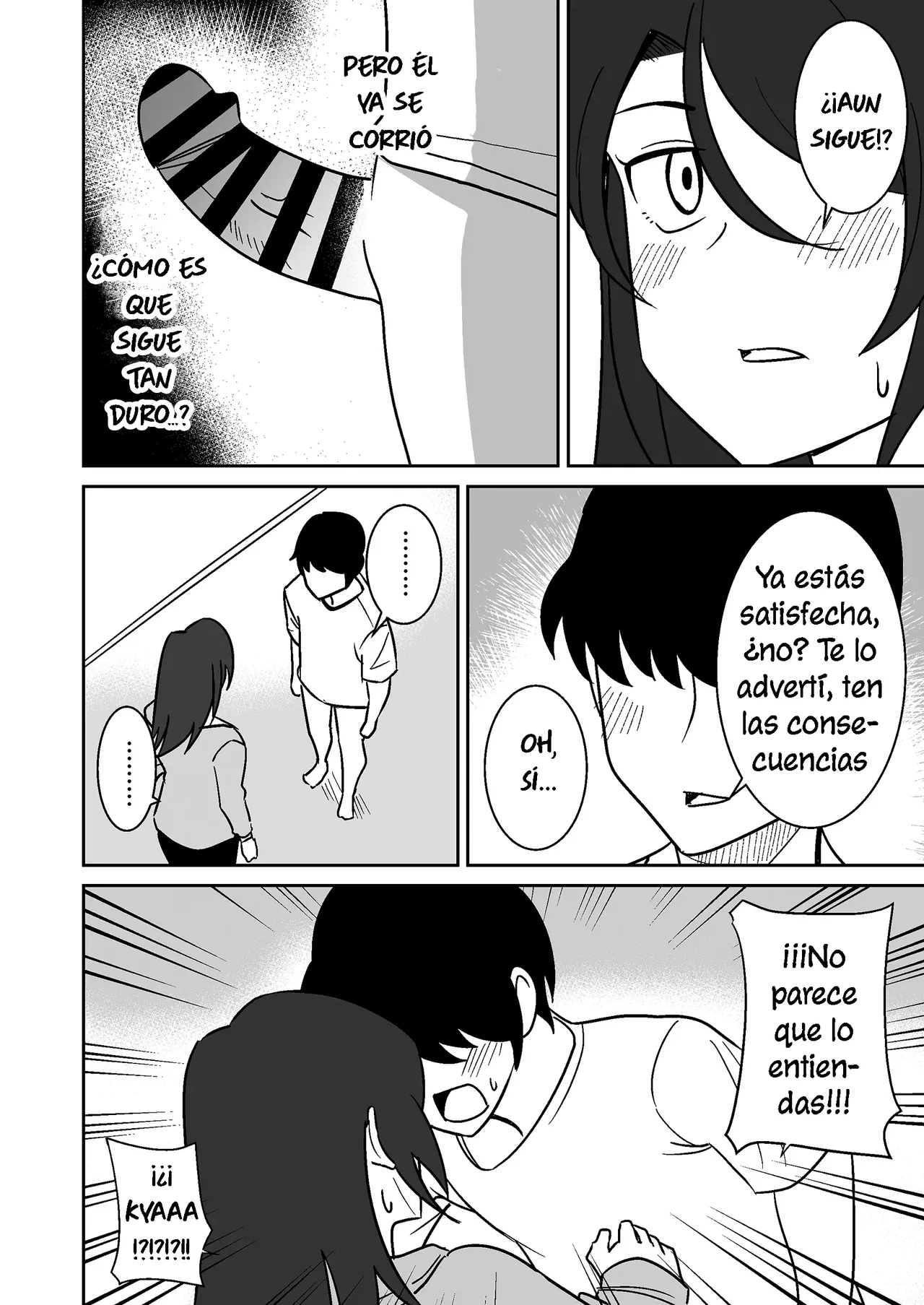 Shiri no Dekai MotoYan Hitozuma ni Tanetsuke Press-suru Hanashi | Una Historia Sobre una Esposa Ex Delincuente con un Gran Trasero que Queda Embarazada page 11 full