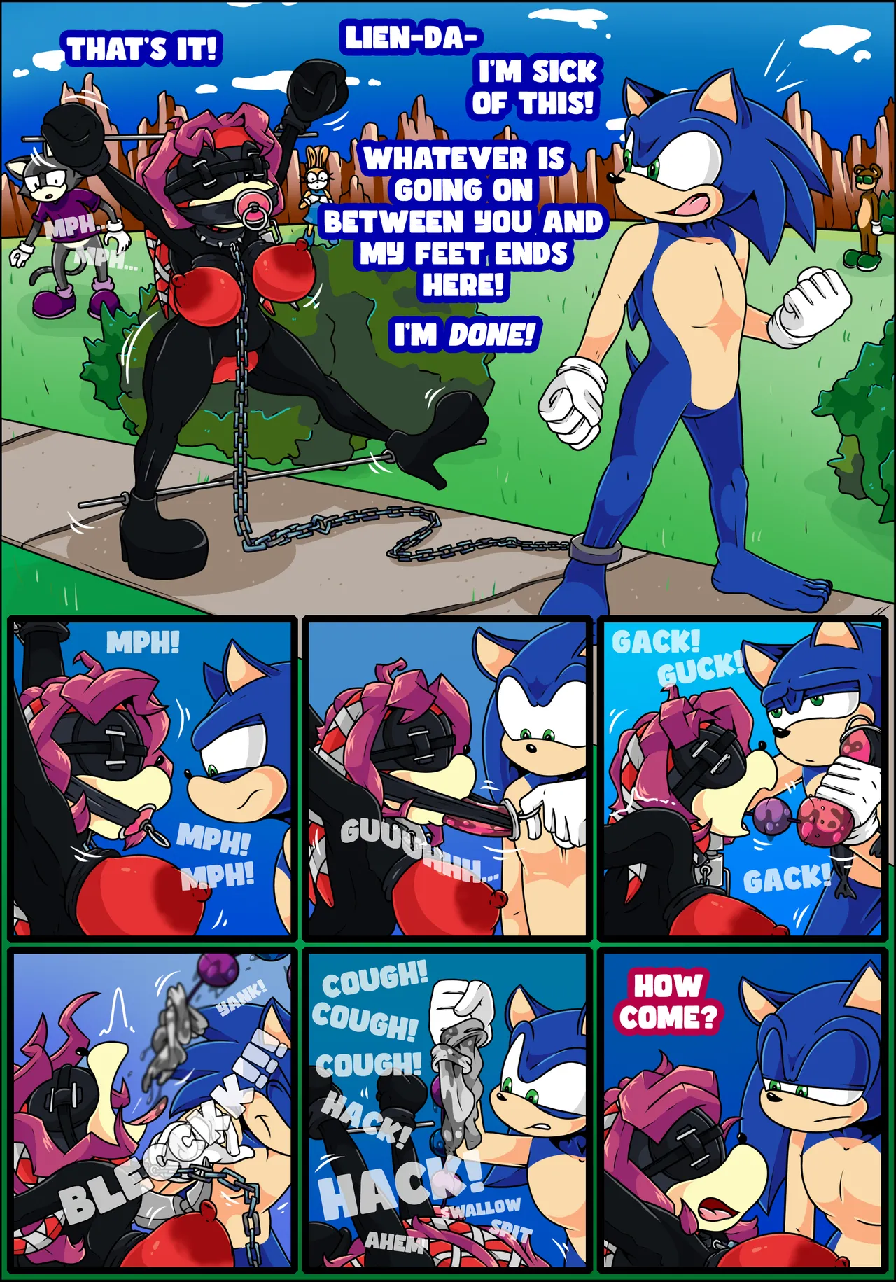 Sonic... I want to Date your Feet! page 11 full