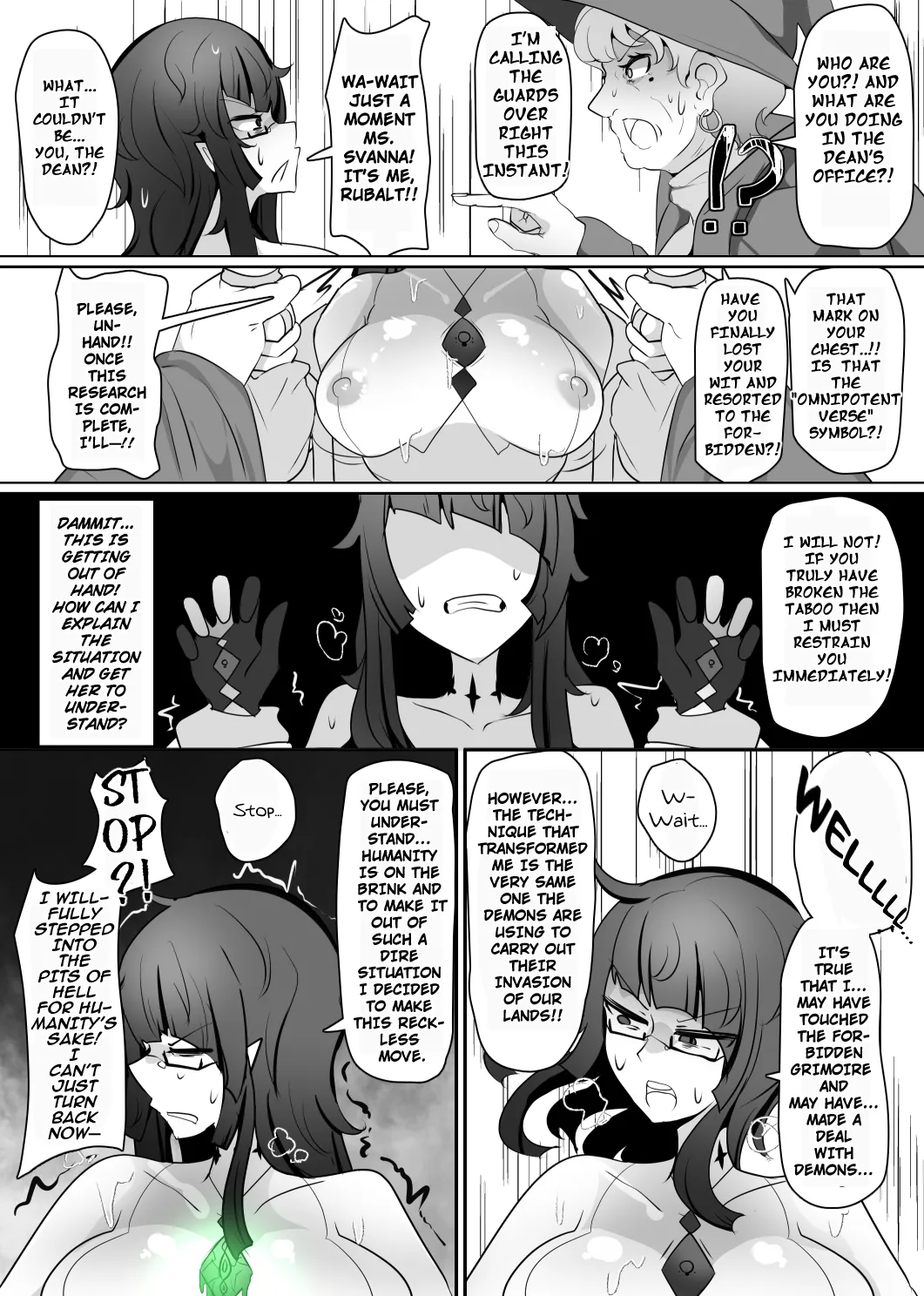 The House of Evil Class Change 7 Forbidden Sabbath page 10 full