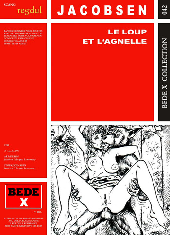 [Bede X 42] Jacobsen [= Jacques Lemonnier] - Le loup et l'agnelle cover