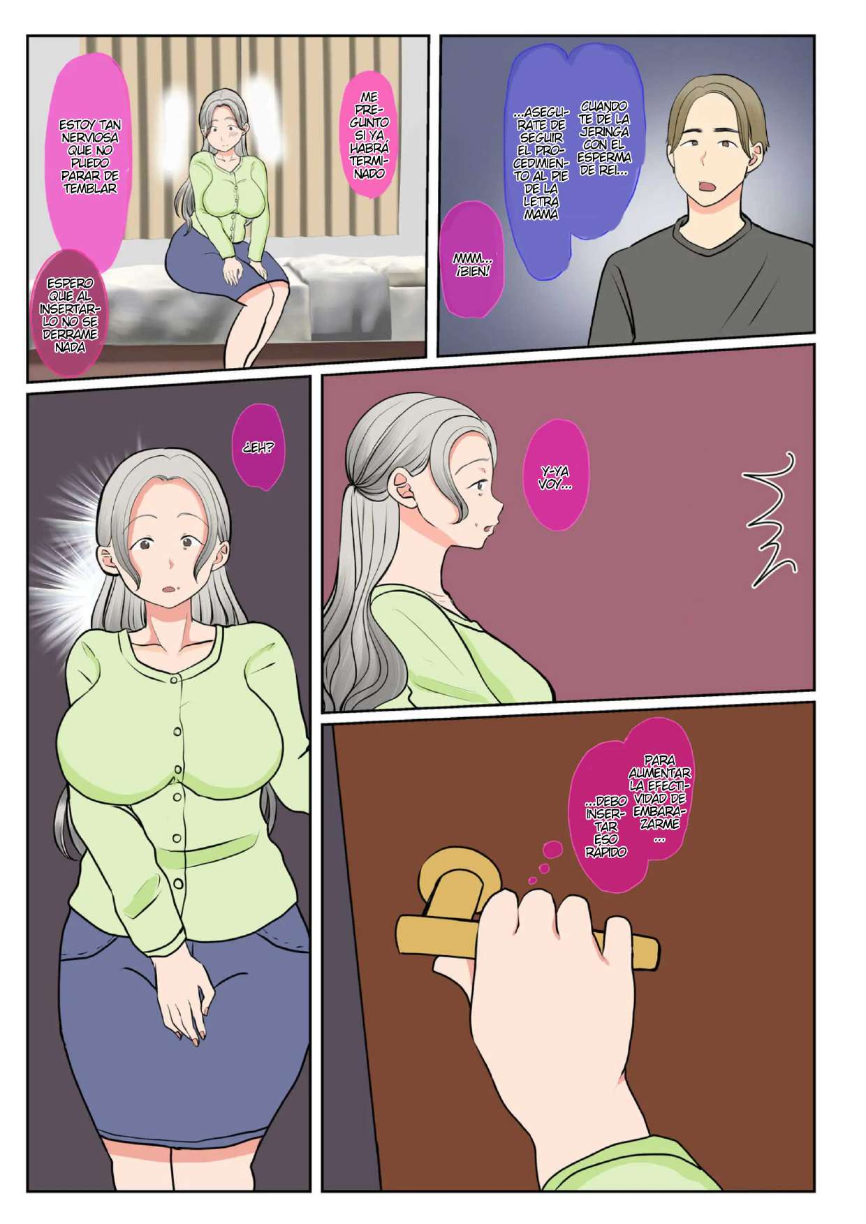 Jitsubo Dairi Shussan ~Shirakawa Yuuka no Baai~ Zenpen | Maternidad Subrogada ~El Caso de Yuuka Shirakawa~ Parte #1 page 10 full