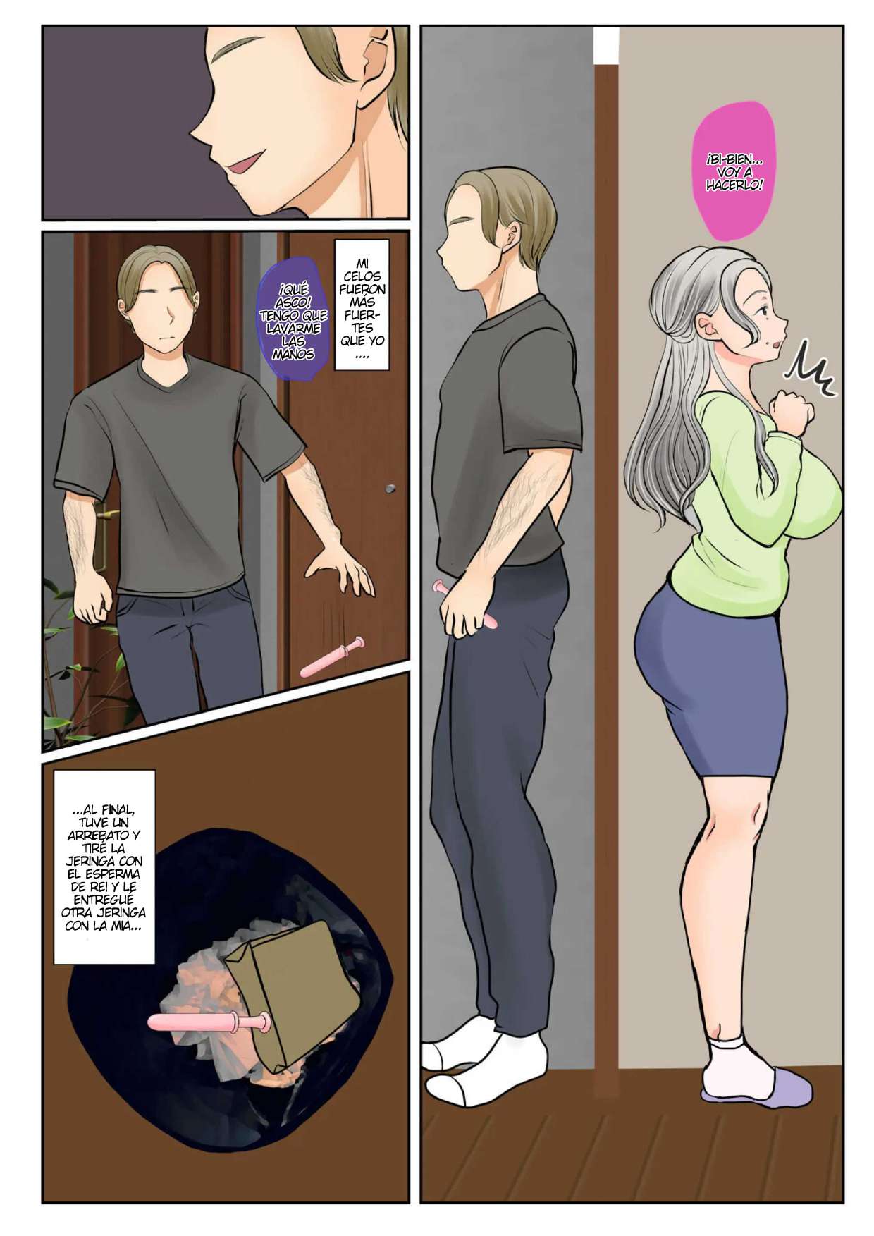 Jitsubo Dairi Shussan ~Shirakawa Yuuka no Baai~ Zenpen | Maternidad Subrogada ~El Caso de Yuuka Shirakawa~ Parte #1 page 12 full