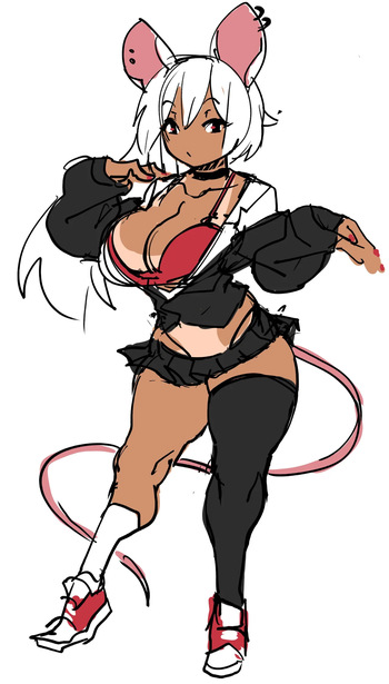 [various] Alina - Big Tiddy Rat Gyaru GF (by Zana) [OC] cover