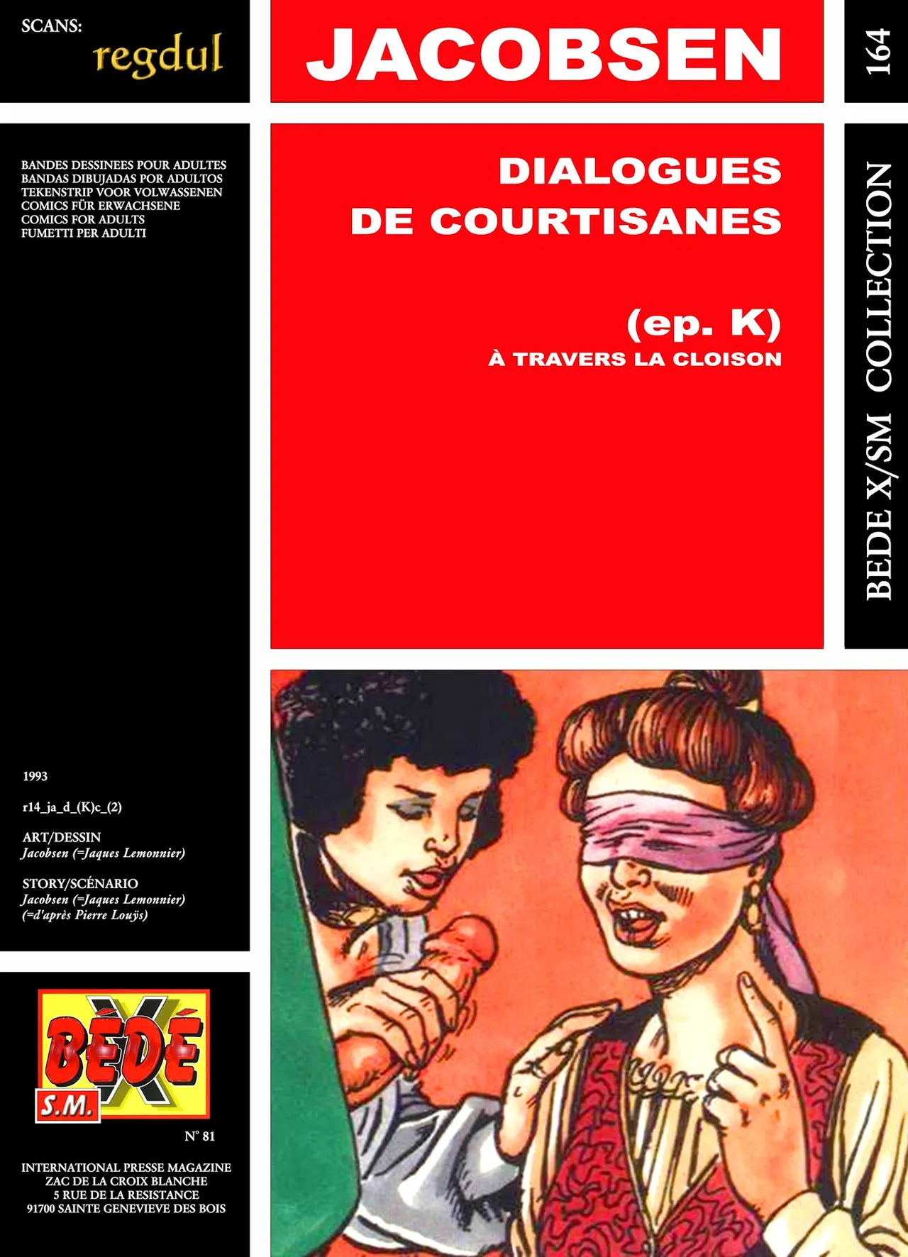 Jacobsen  & Pierre Louÿs - Dialogues de Courtisanes : À travers la cloison page 2 full