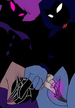 Raven and Jinx Vs Starfire