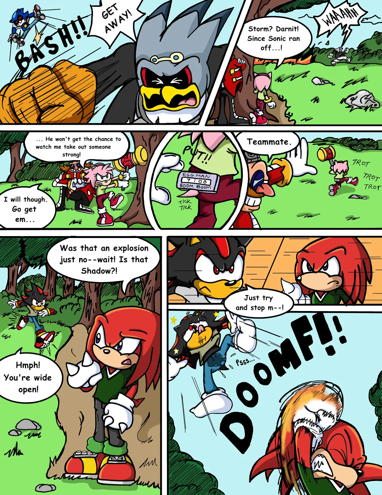 Sonic Survivor Island page 10 full