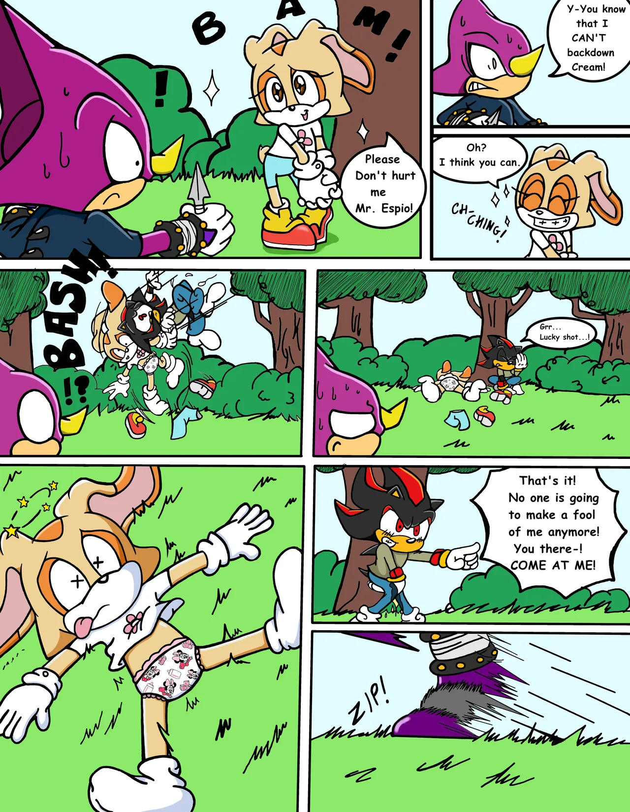 Sonic Survivor Island page 11 full