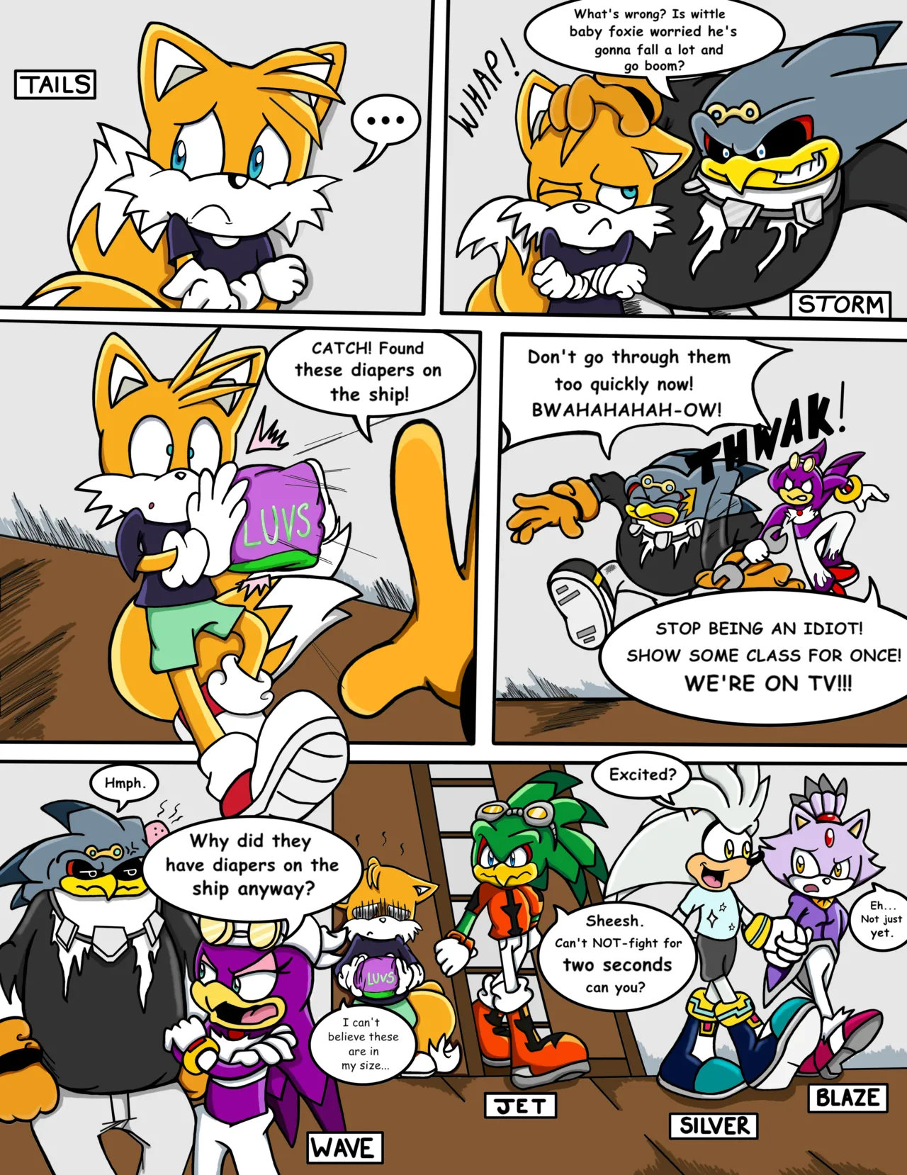 Sonic Survivor Island page 3 full