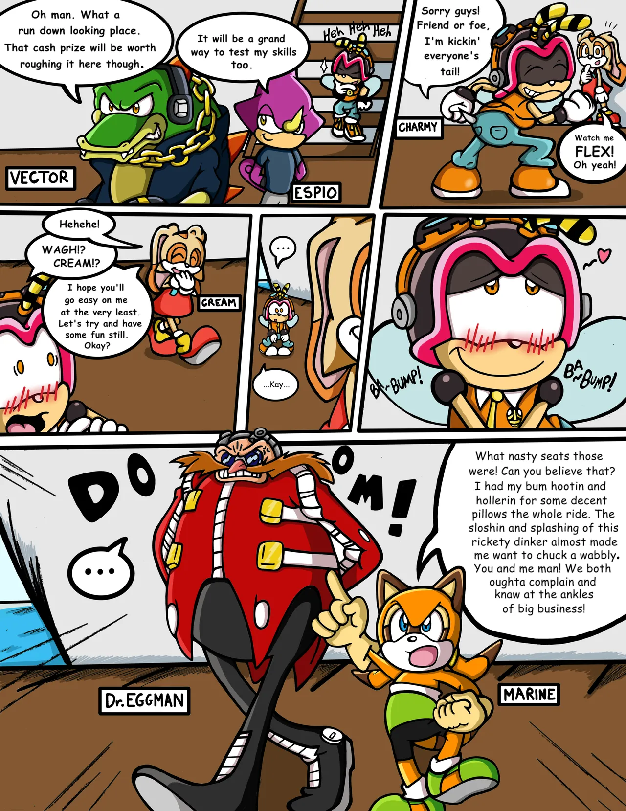 Sonic Survivor Island page 4 full