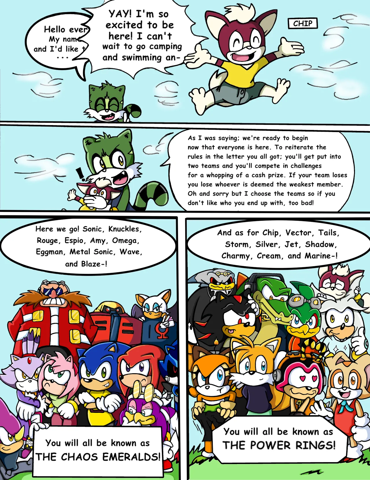 Sonic Survivor Island page 6 full