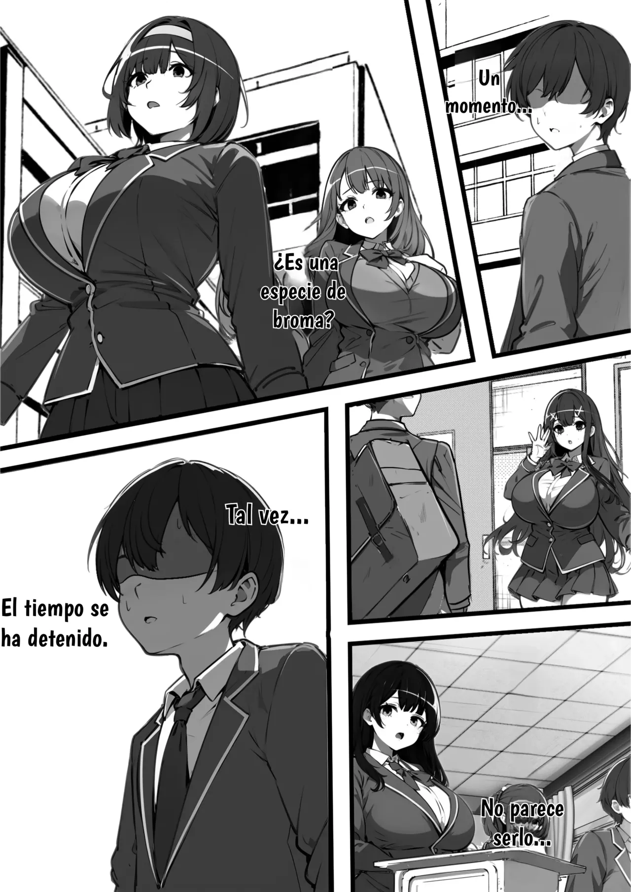 Ore ga Koki Sute SEX Shiteiru Aidaigai Jikan Teishi｜El Tiempo se Detuvo, Excepto cuando Tengo SEXO page 3 full