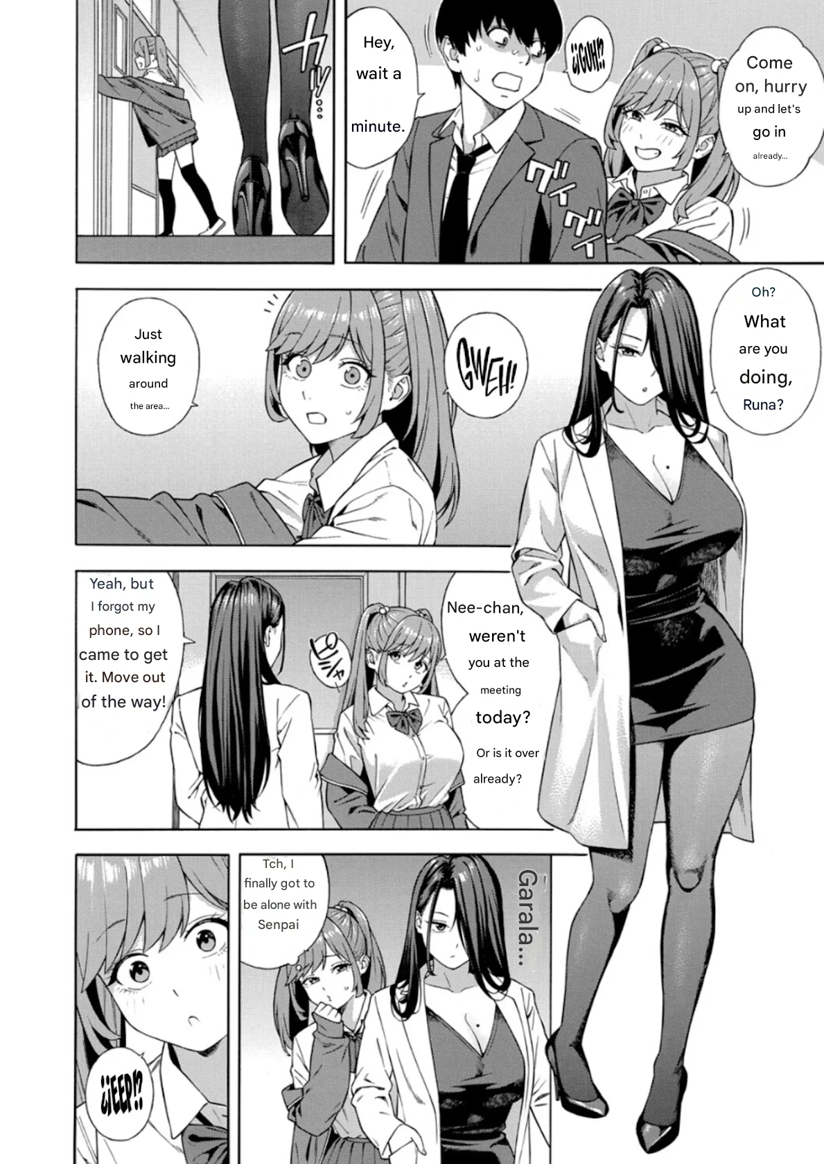 Making a Harem of the Three Bitchy Gal Sisters - Part 3 page 12 full