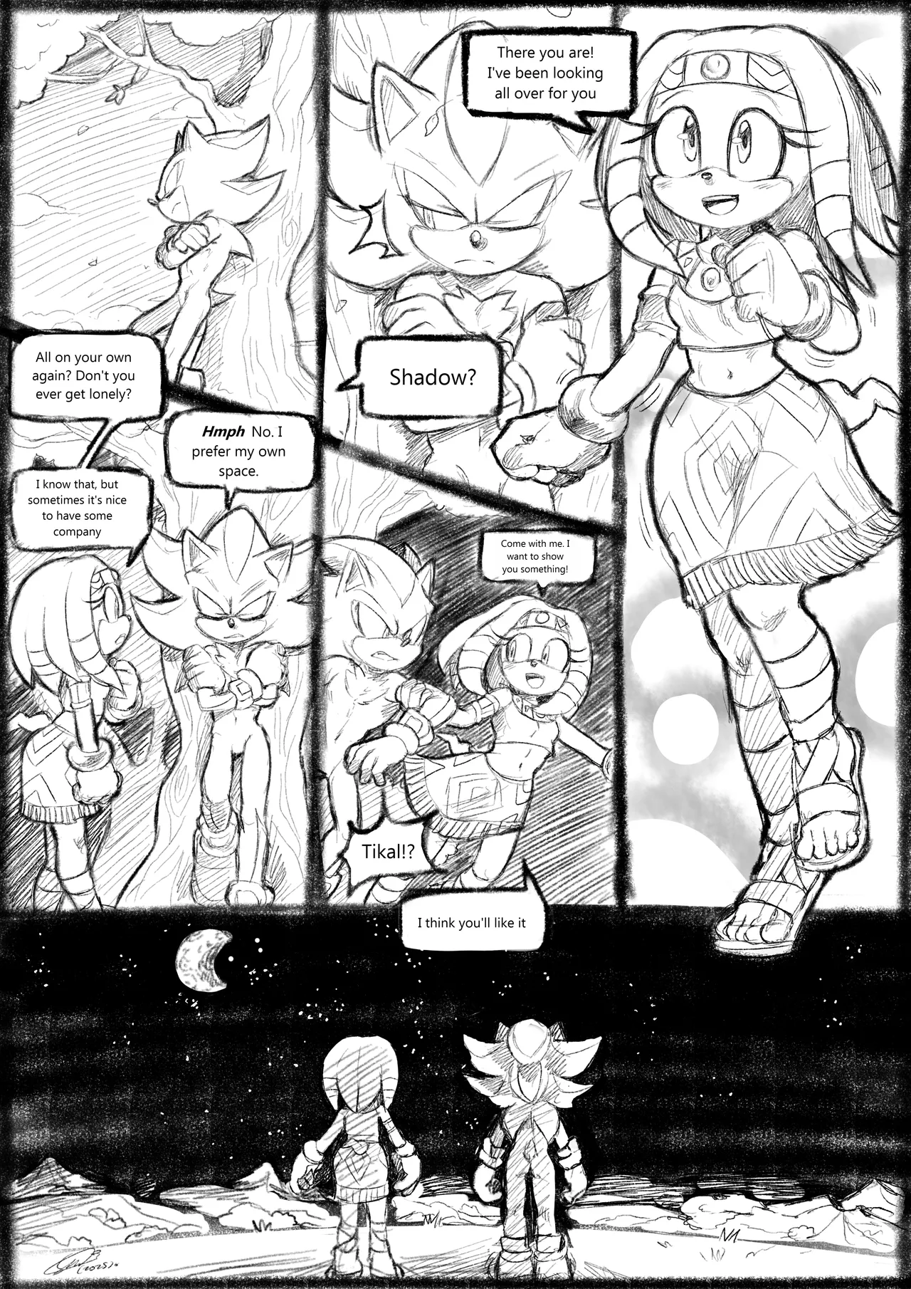 Shadow & Tikal page 1 full