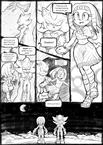 [Soina] Shadow & Tikal (Sonic The Hedgehog) cover
