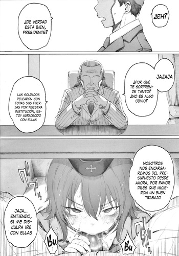 [Itano Chiharu] Sensha no Maintenance ni wa Sugoku Okane ga Kakaruyou desu - Parece que el mantenimiento de un tanque cuesta muchisimo dinero (Girls und Panzer) [Español] [Traducciones necesarias] cover