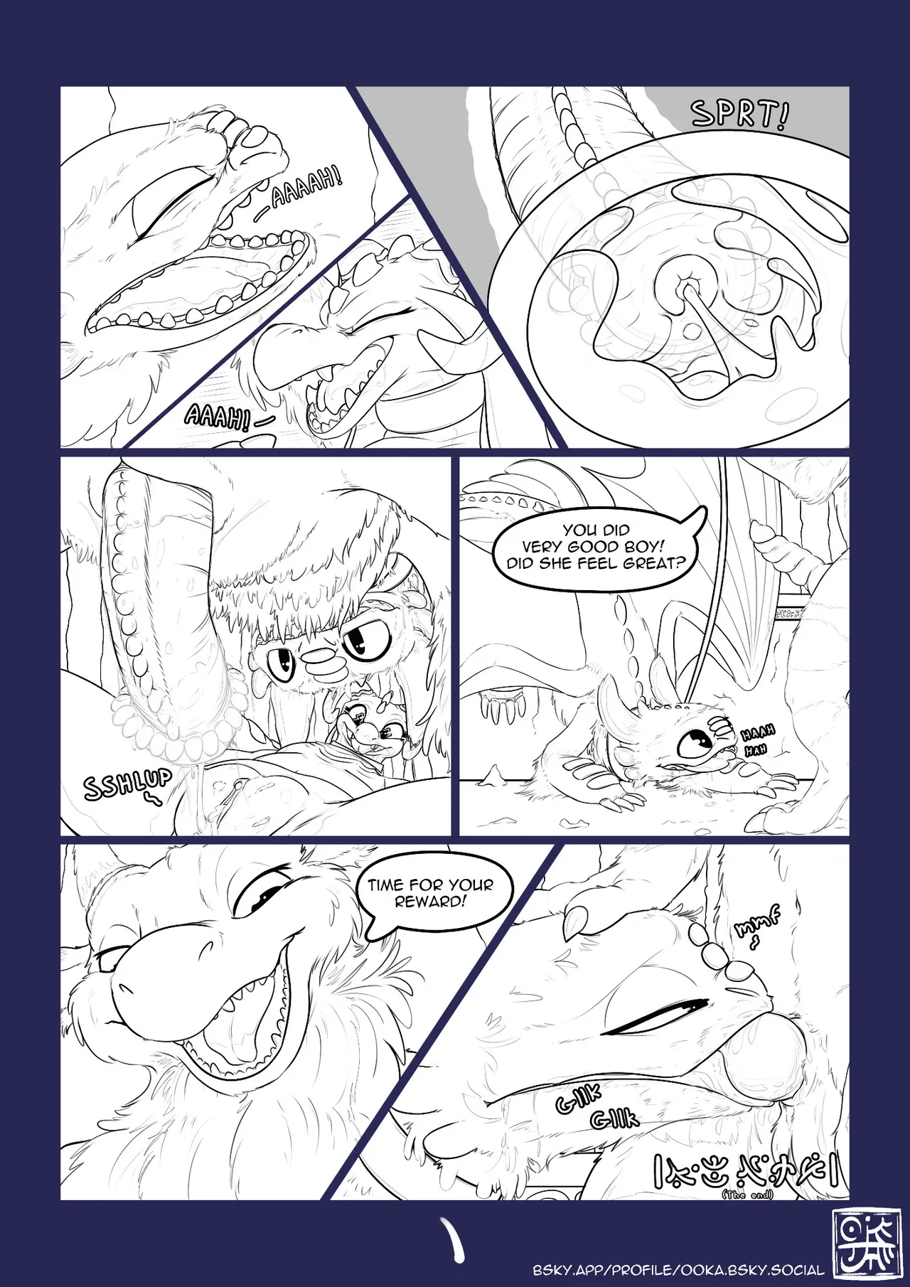 Commission for Slydragon page 4 full