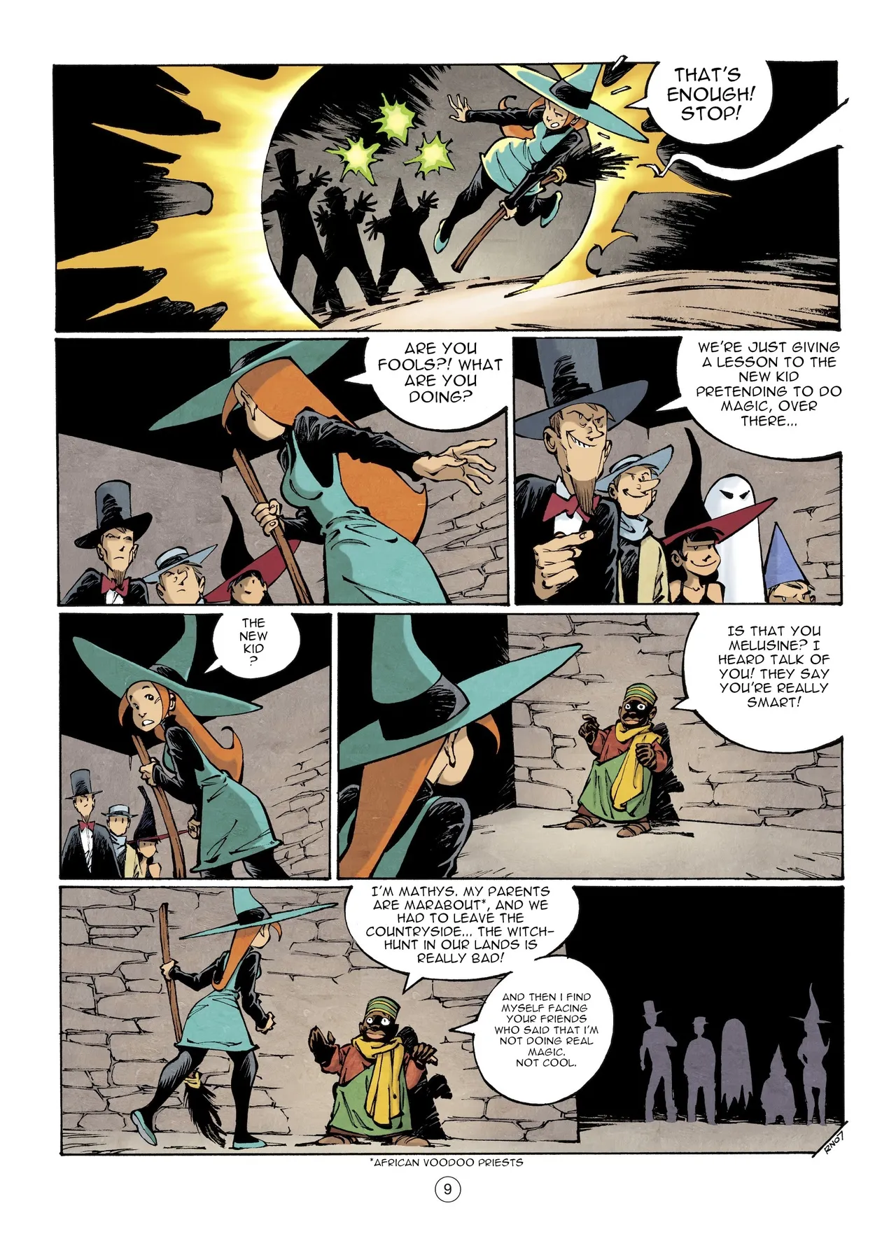 Mélusine #26 - Gilson & Clarke - The War Without Magic, 2019 page 11 full
