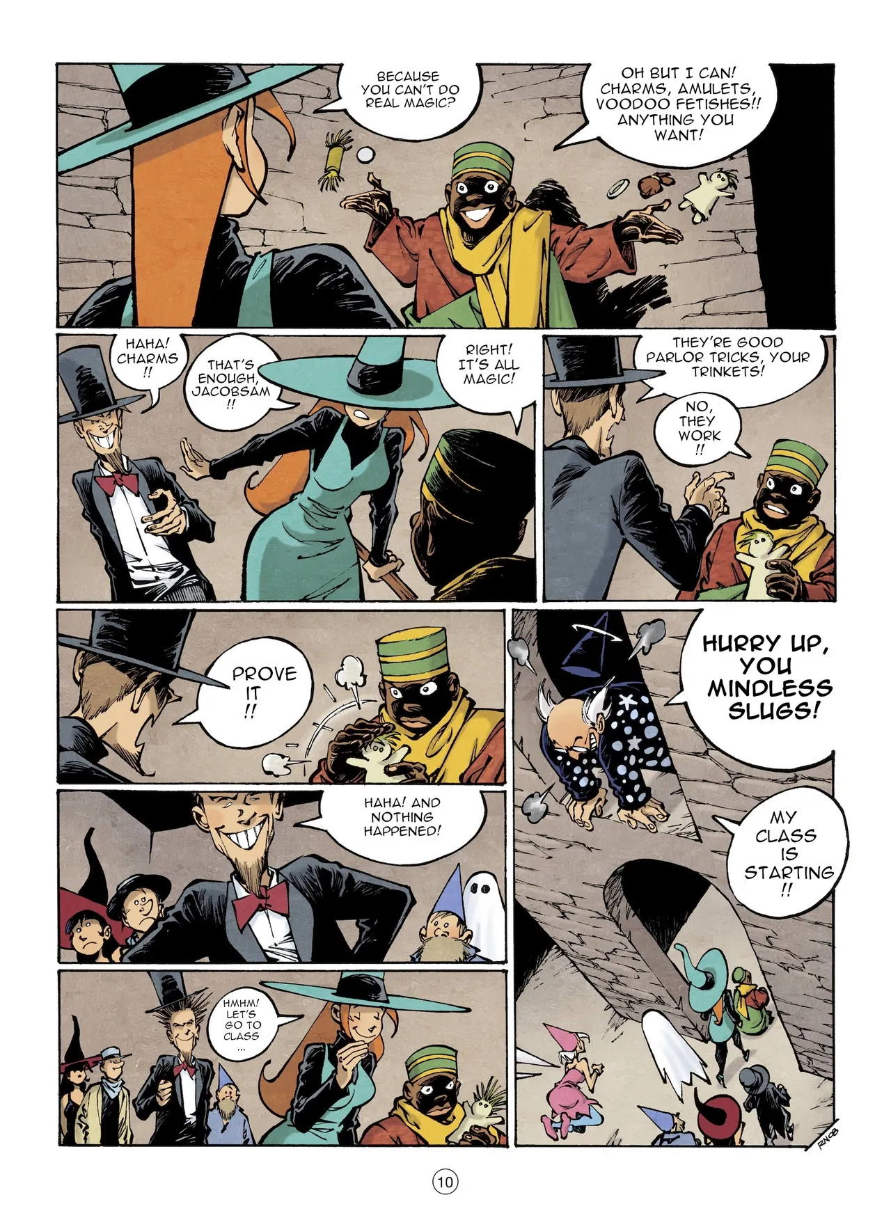 Mélusine #26 - Gilson & Clarke - The War Without Magic, 2019 page 12 full