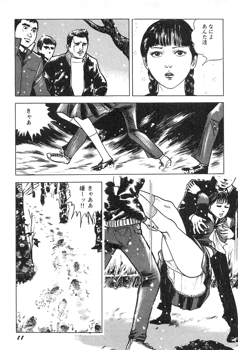 akajima's Furious H Gekiga Season 3: Crimson Makeup in the Snow page 12 full