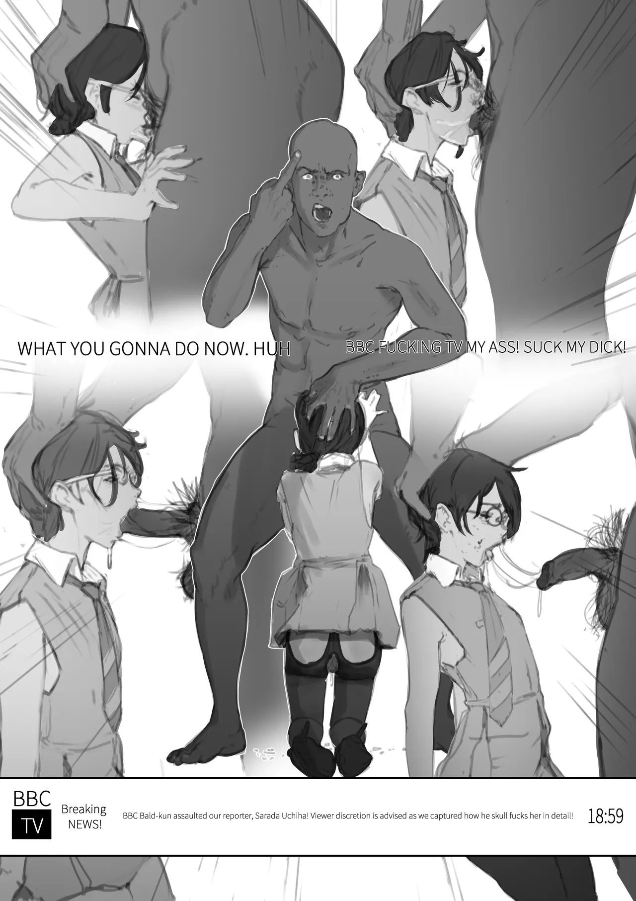 Sarada Uchiha's BBC Times Internship page 6 full