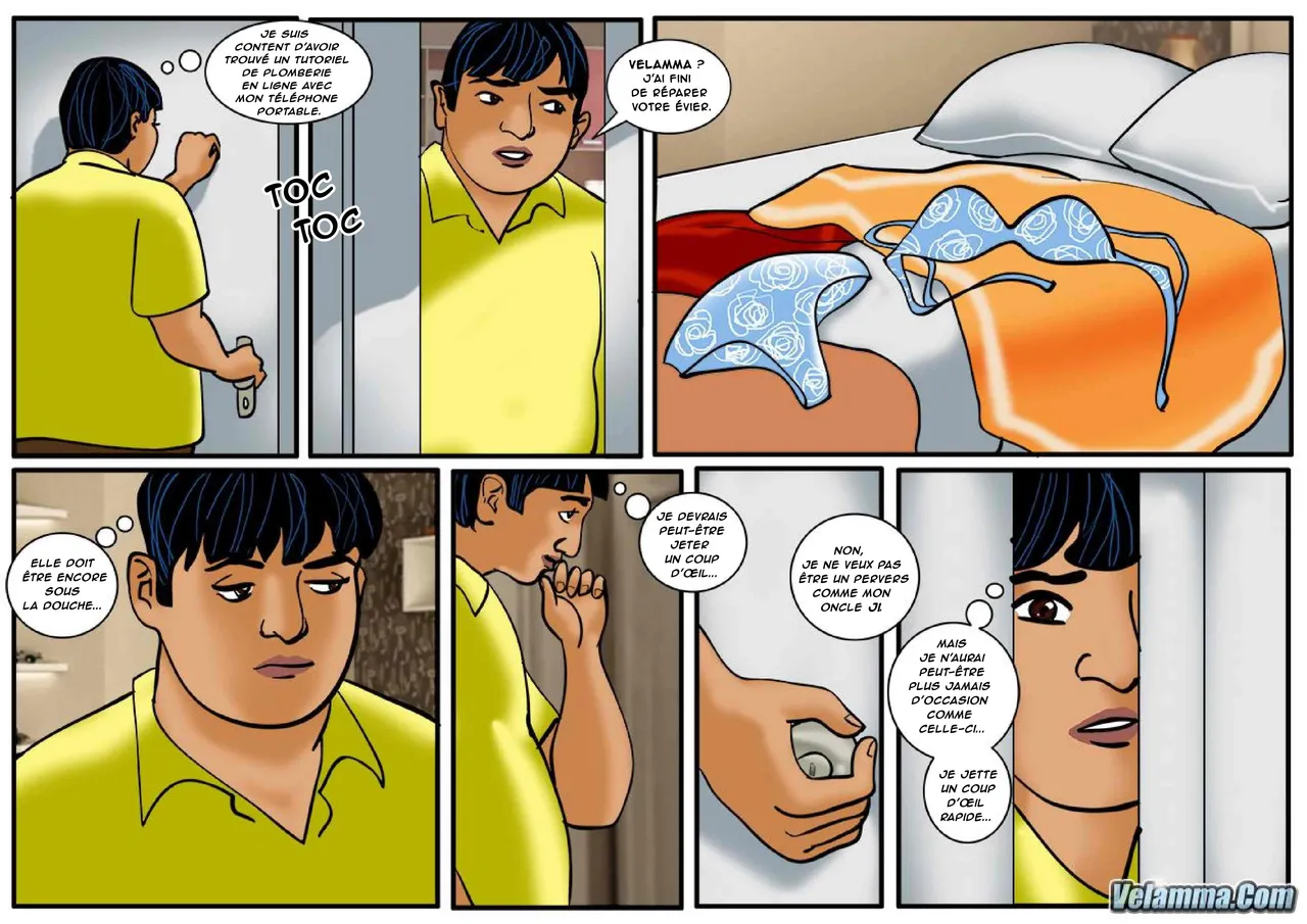 Velamma - 040- Chitt malchanceux page 10 full