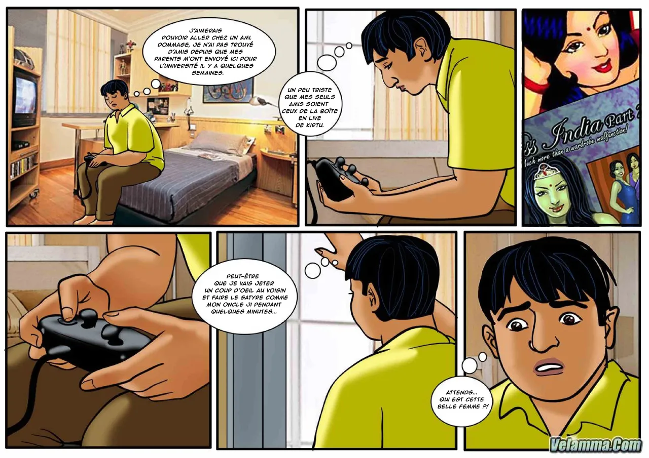 Velamma - 040- Chitt malchanceux page 4 full
