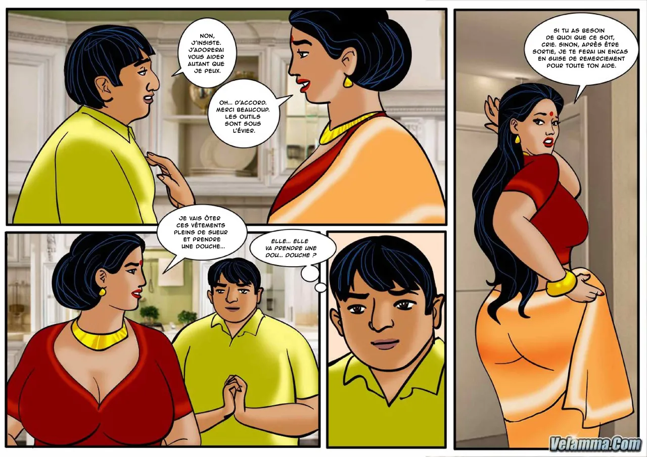 Velamma - 040- Chitt malchanceux page 9 full