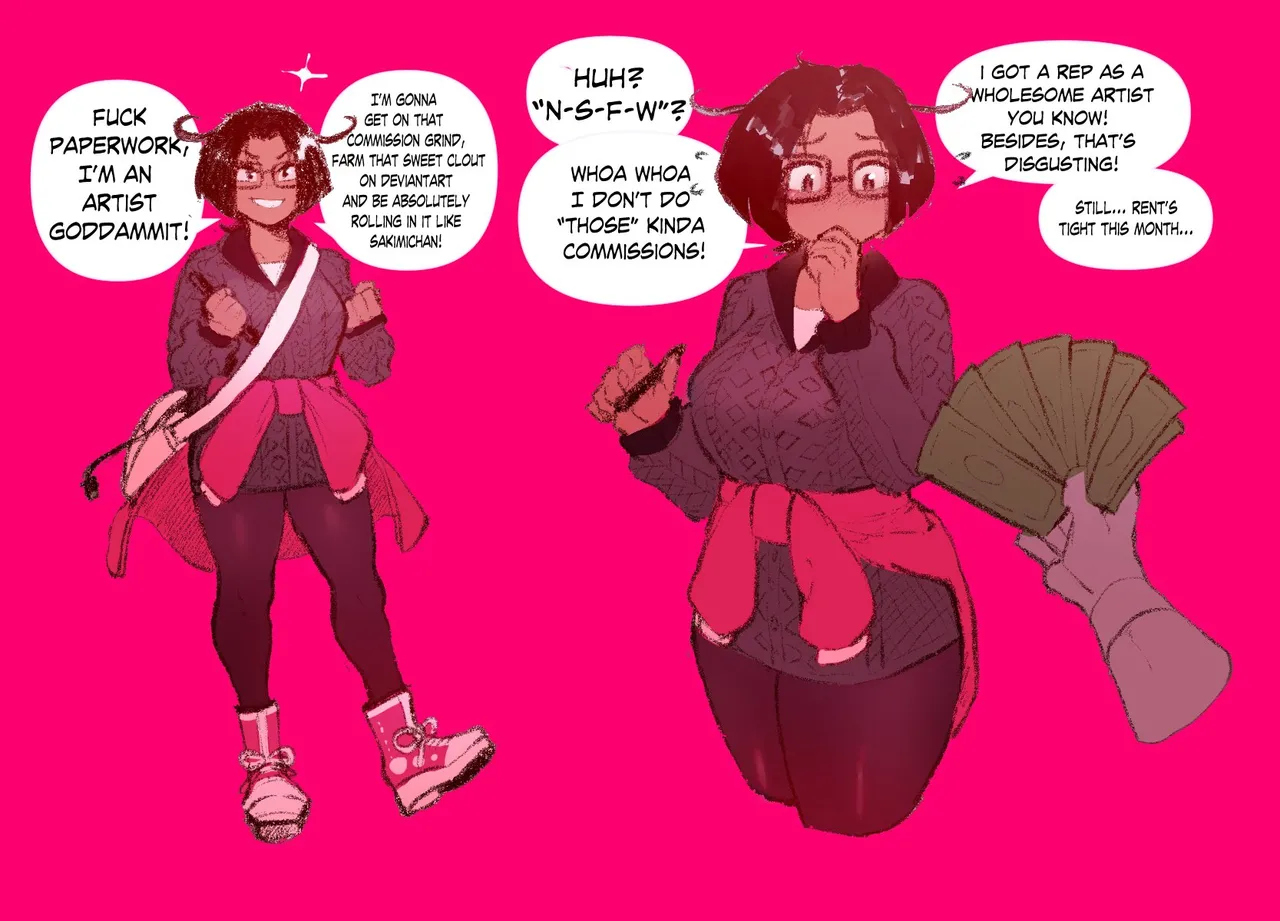 Tsona - Struggling Artist page 1 full