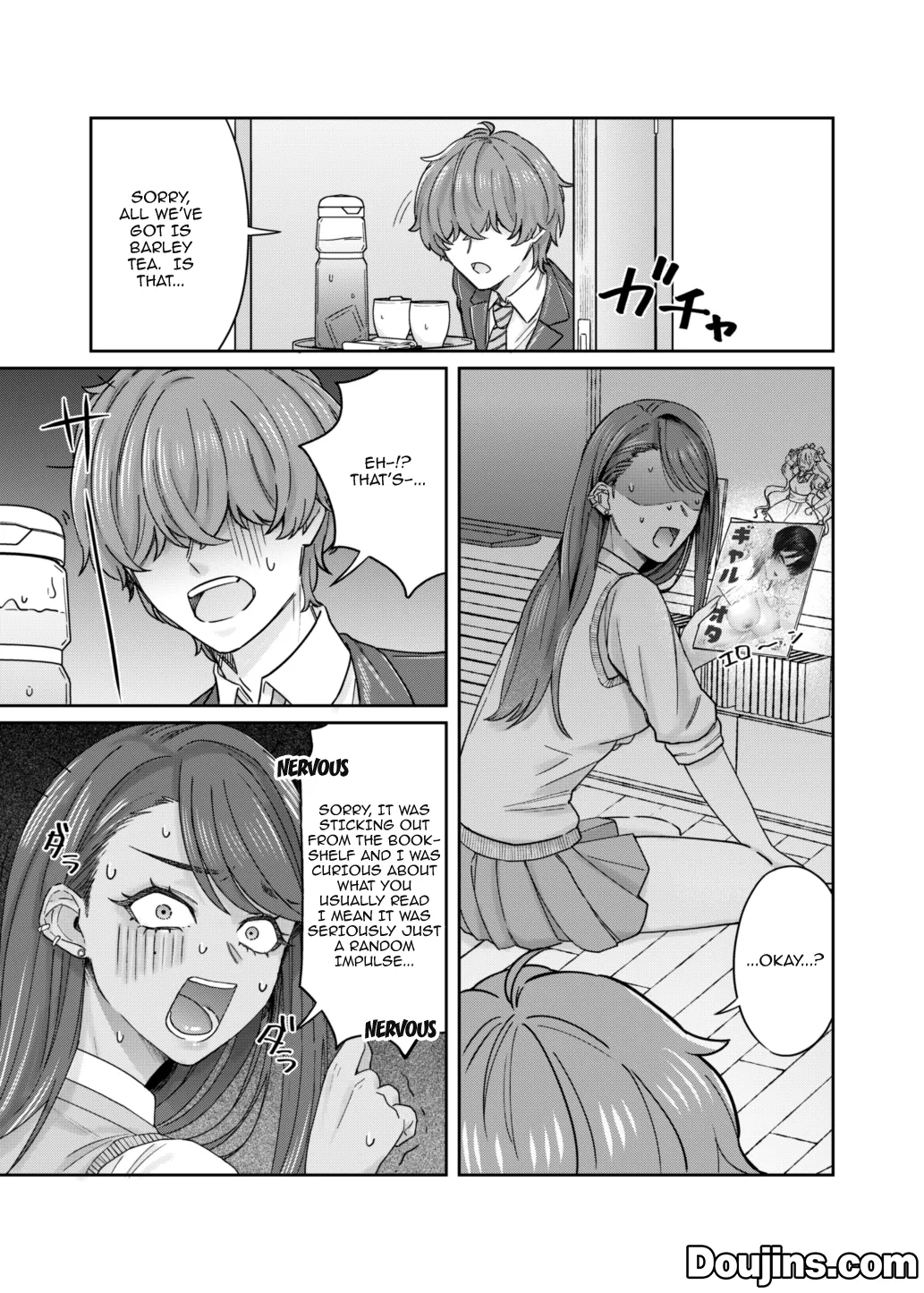 Kuro Gyaru Osananajimi to Himitsu no Benkyou Shichau Hanashi | Story About A Secret Study Session With My Black Gyaru Childhood Friend page 8 full