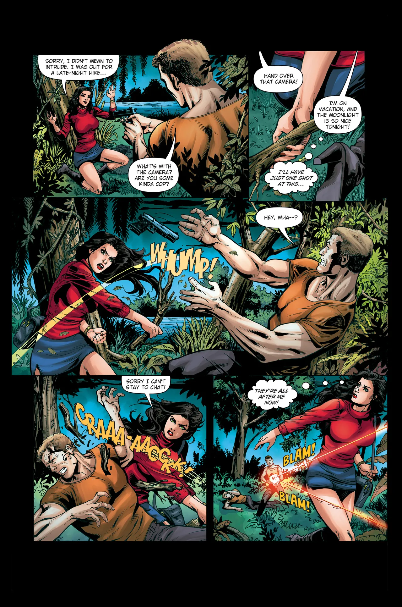 Peril in The Bayou page 12 full
