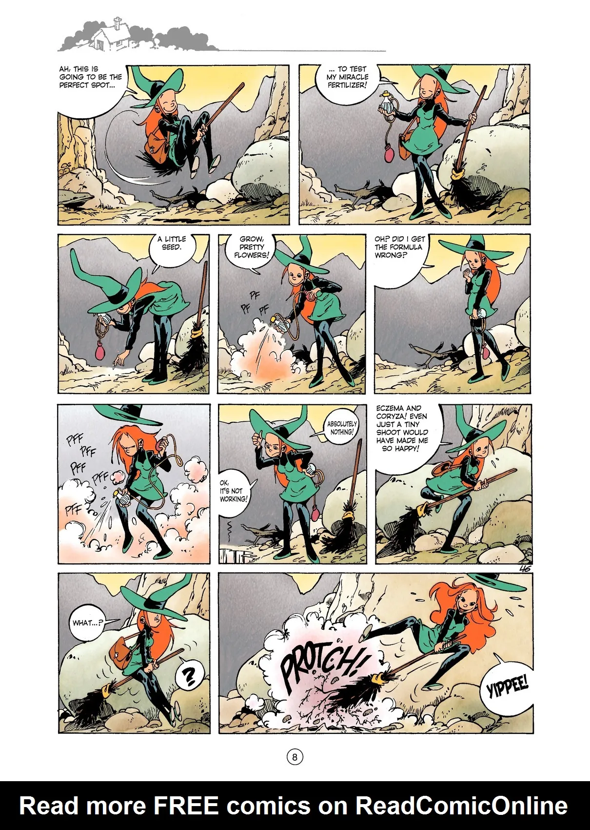 Mélusine #02 - The Vampires' Ball, 1996 page 8 full
