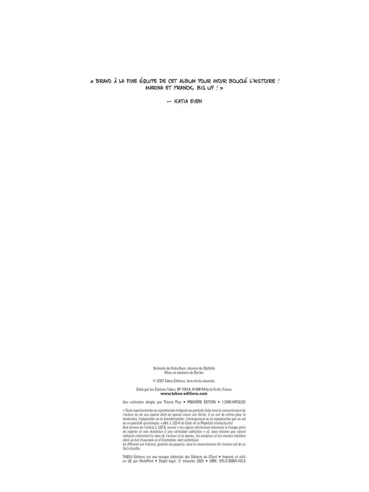 Le peuple des brumes T3 - Le Bal des saisons page 3 full